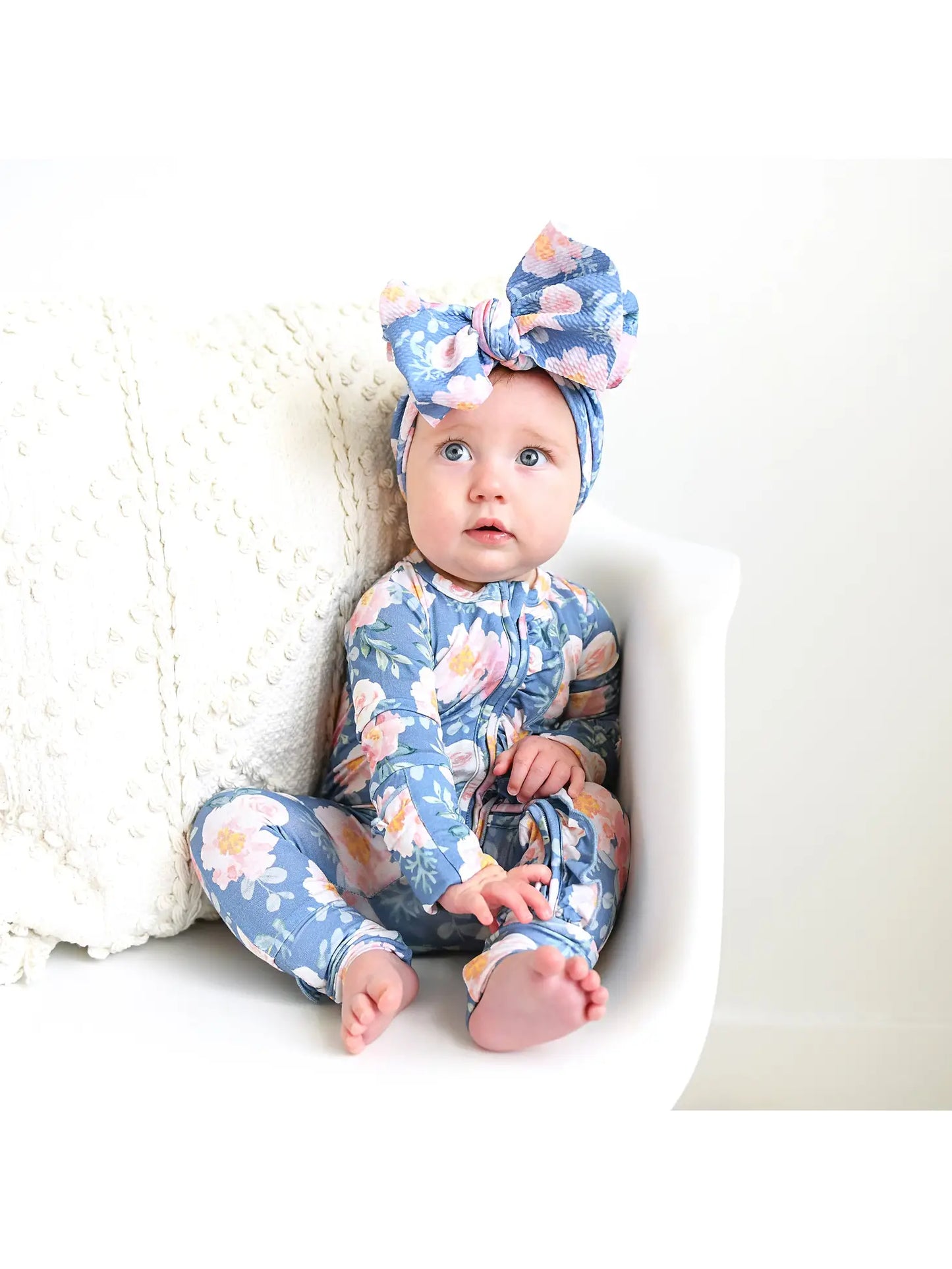 Kathryn Ruffle Zip Sleeper