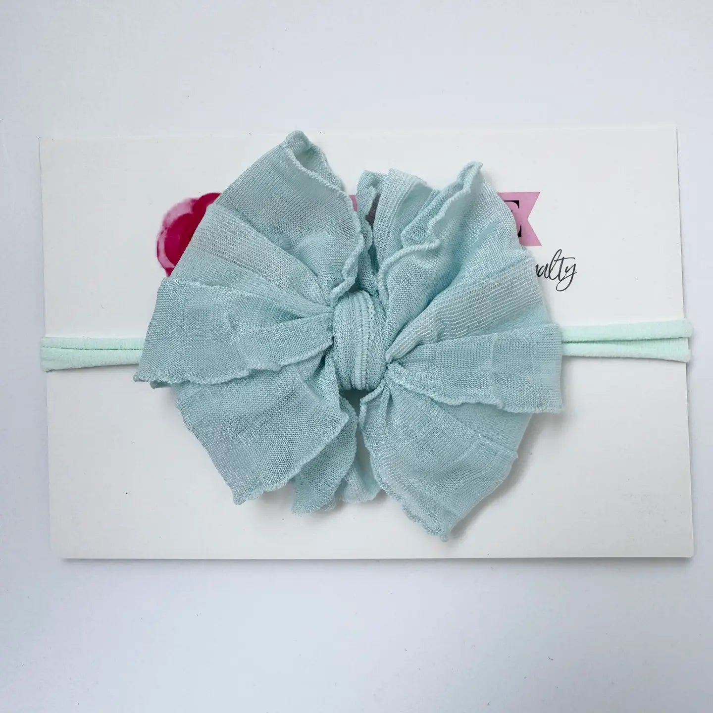 Skinny Mini Ruffled Headband