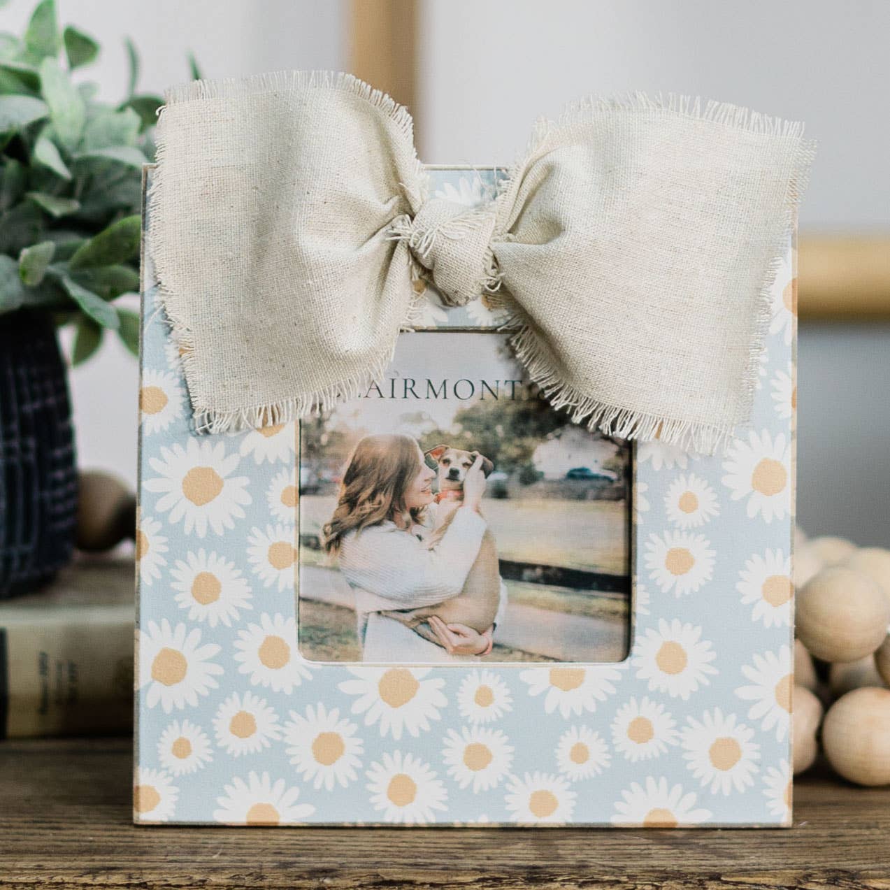 Blue Daisy Photo Frame