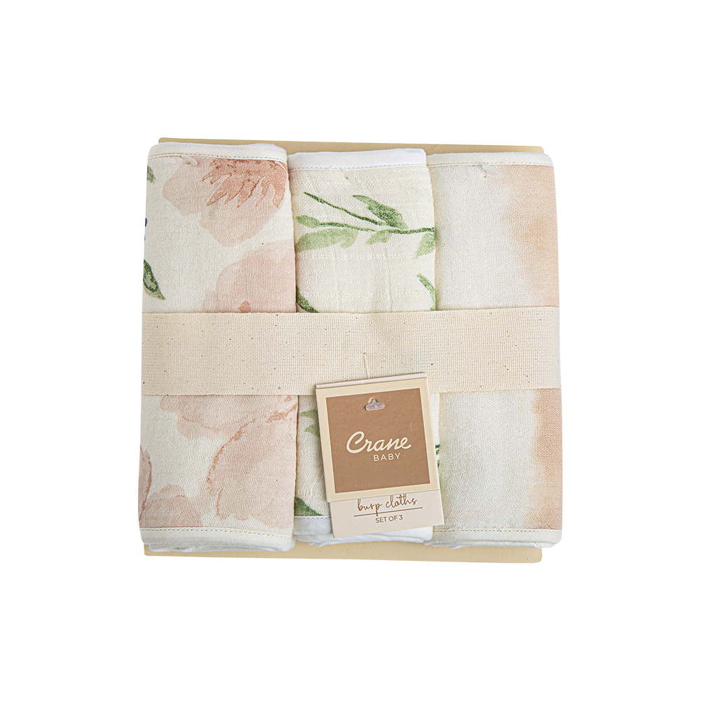 Crane Parker 3-Pc. Burp Cloths