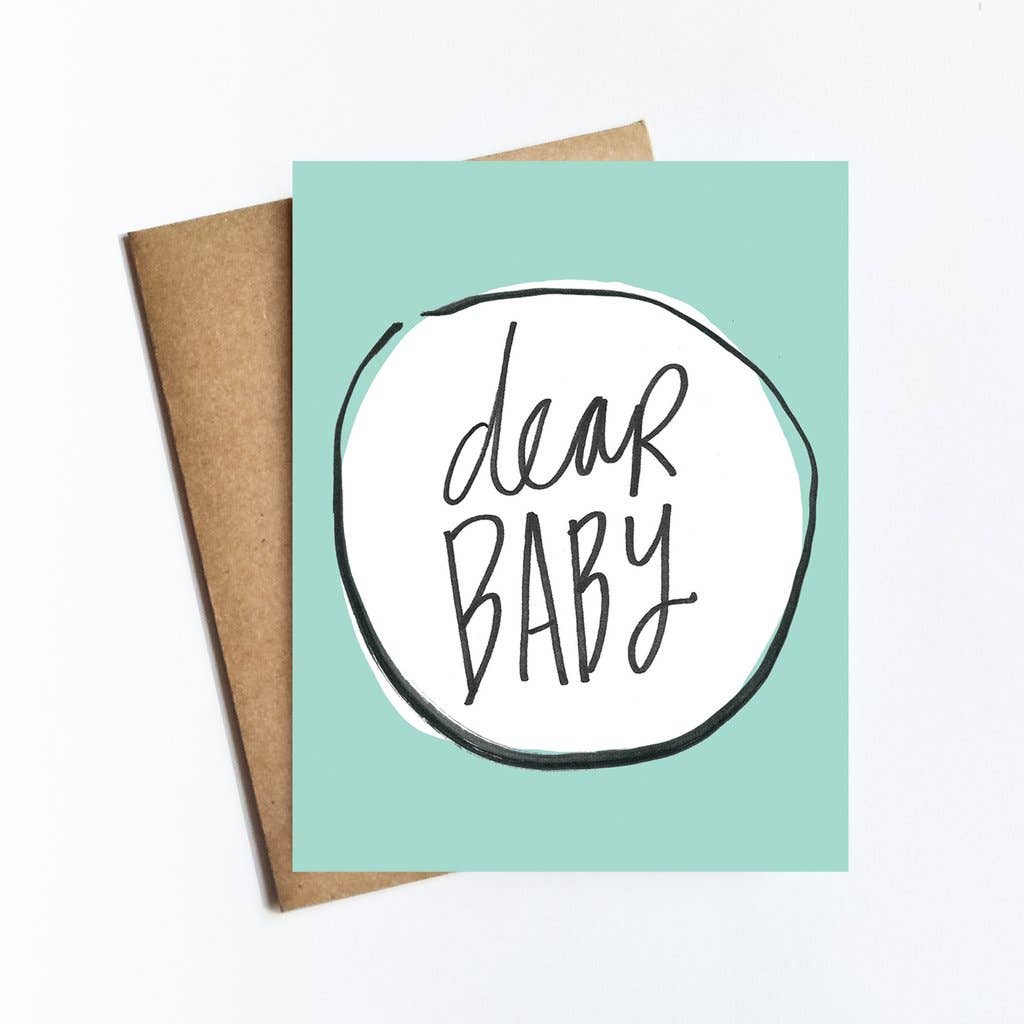Dear Baby Card