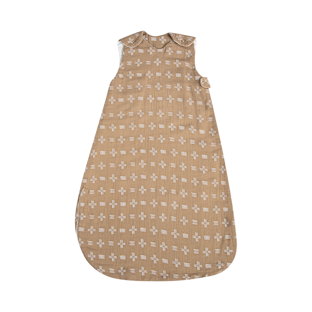 Crane Ezra Wearable Muslin Blanket Copper Dash