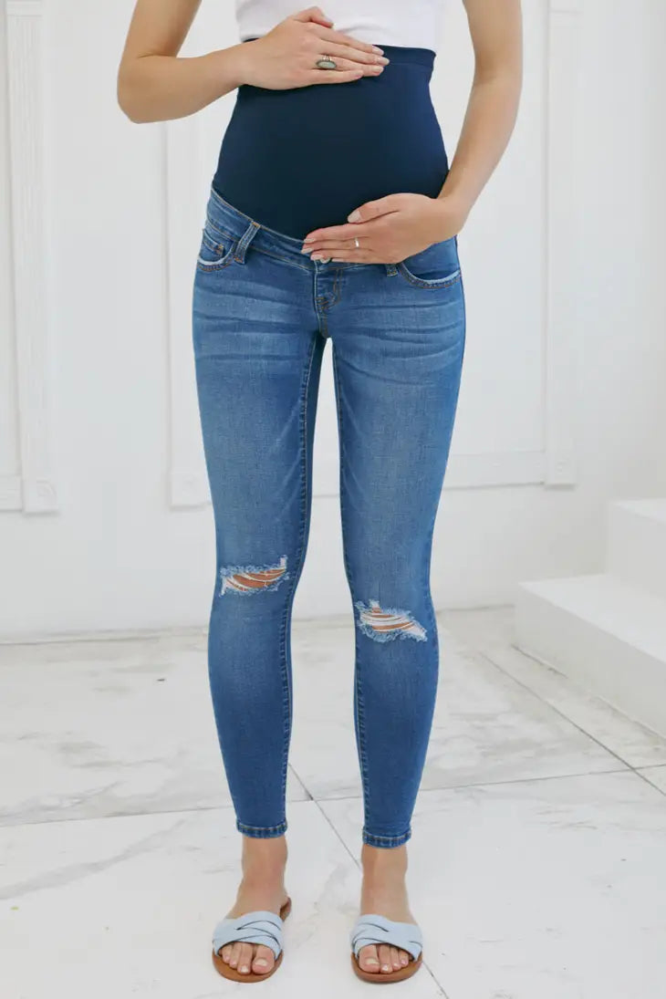 KanCan Bump it Up Distressed Skinny Jean