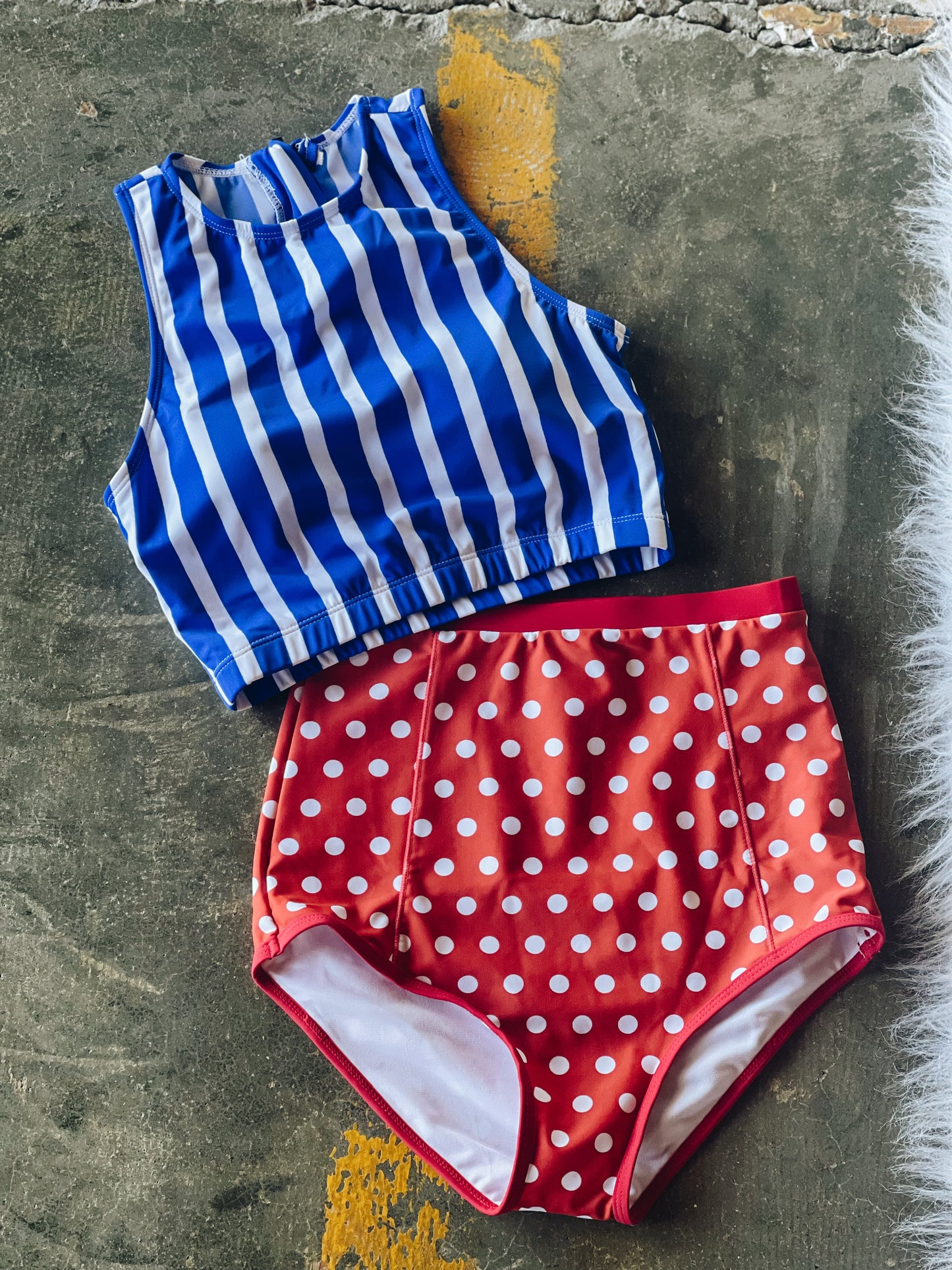 Women's Red White & Blue Swimsuit