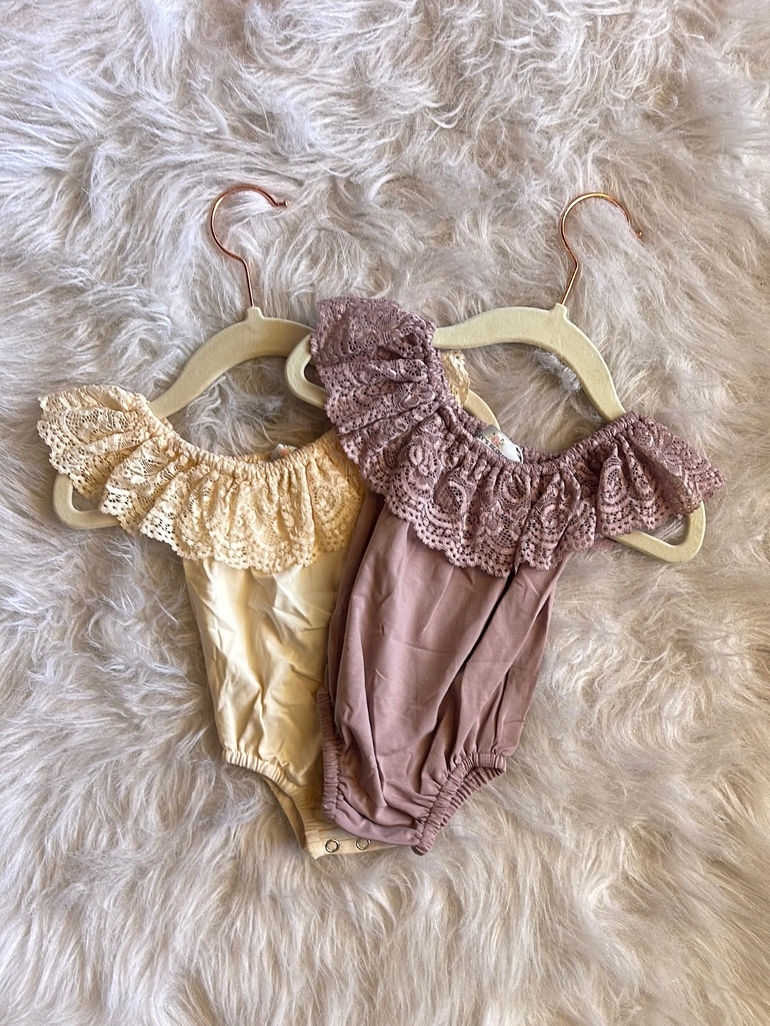 Bailey's Blossom Lace Onesie