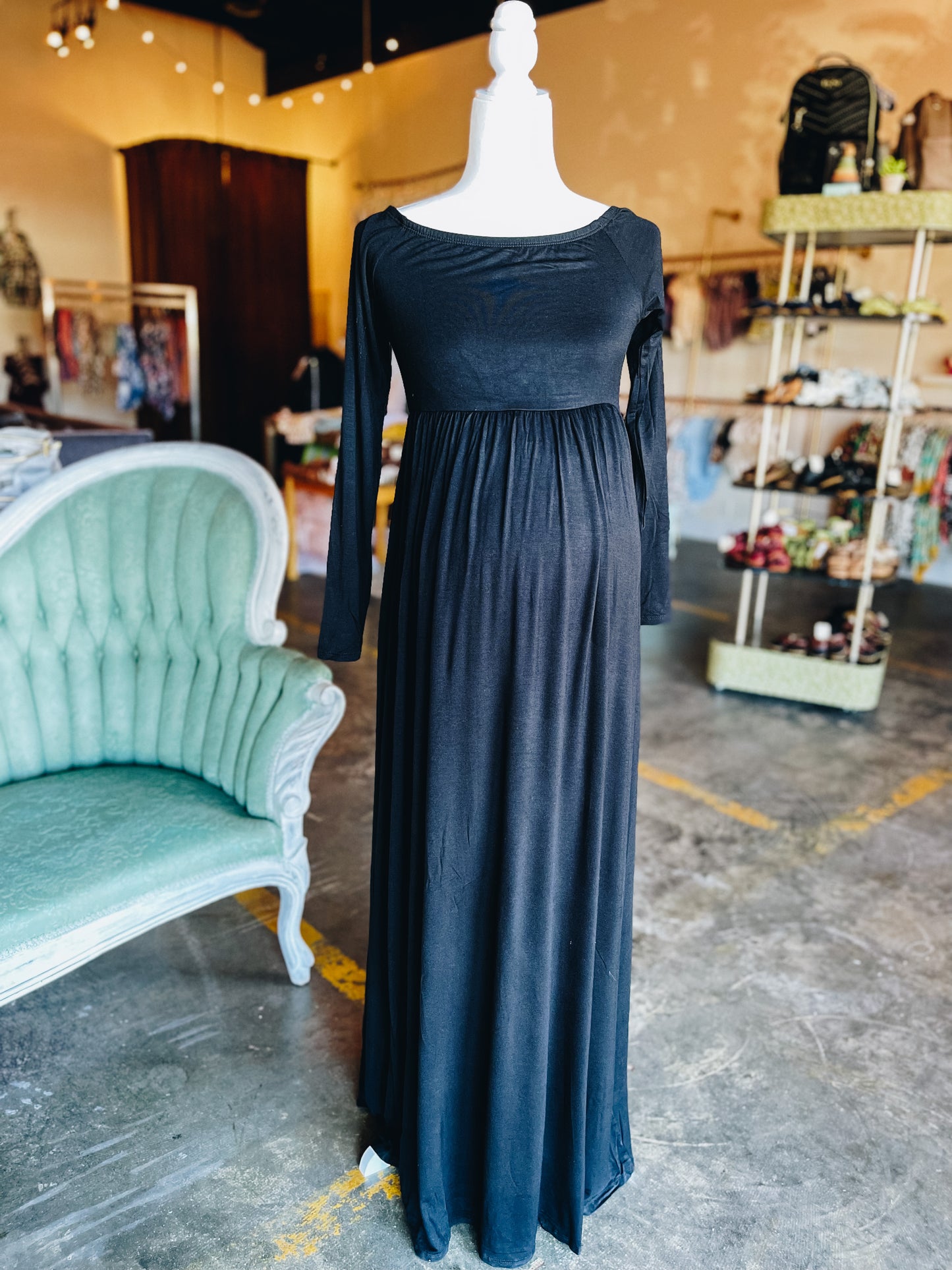 Scoop Maternity Dress
