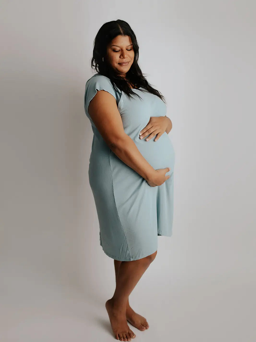 Little Tots Mommy Labor and Delivery/ Nursing Gown