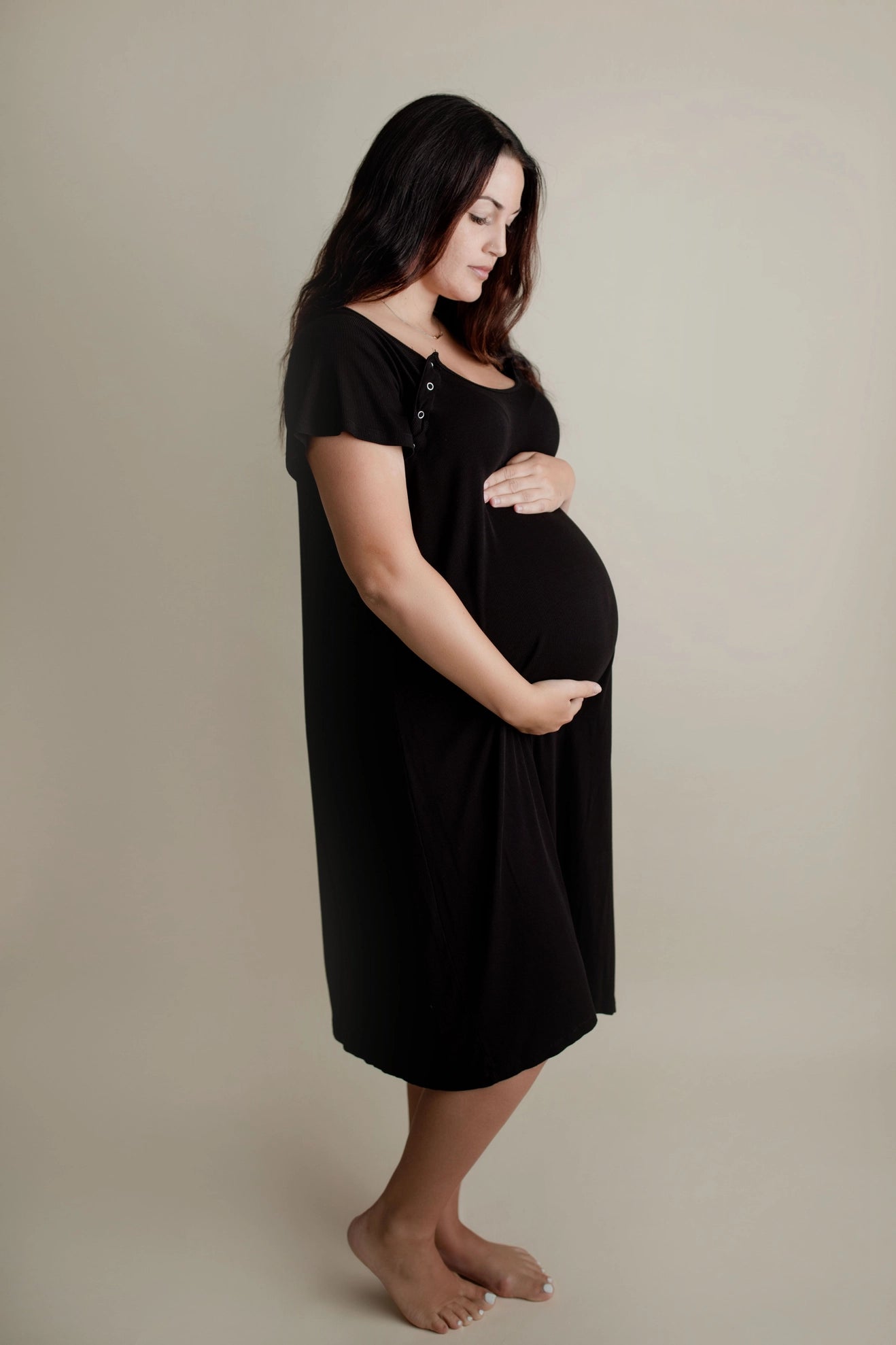 Little Tots Mommy Labor and Delivery/ Nursing Gown