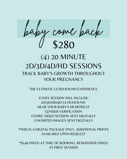 Baby Come Back Deposit