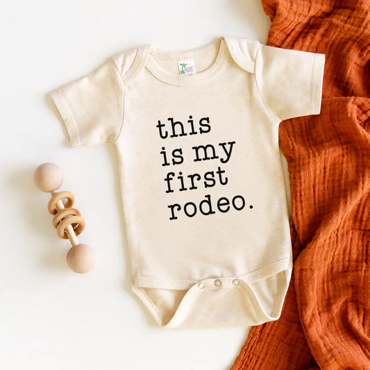 This Is My First Rodeo Onesie