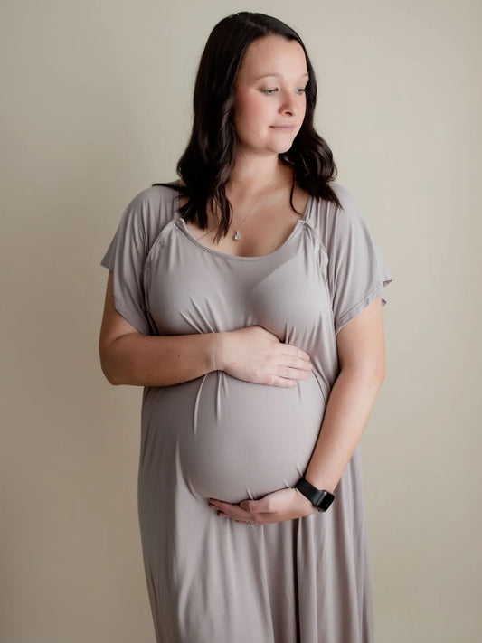Little Tots Mommy Labor and Delivery/ Nursing Gown