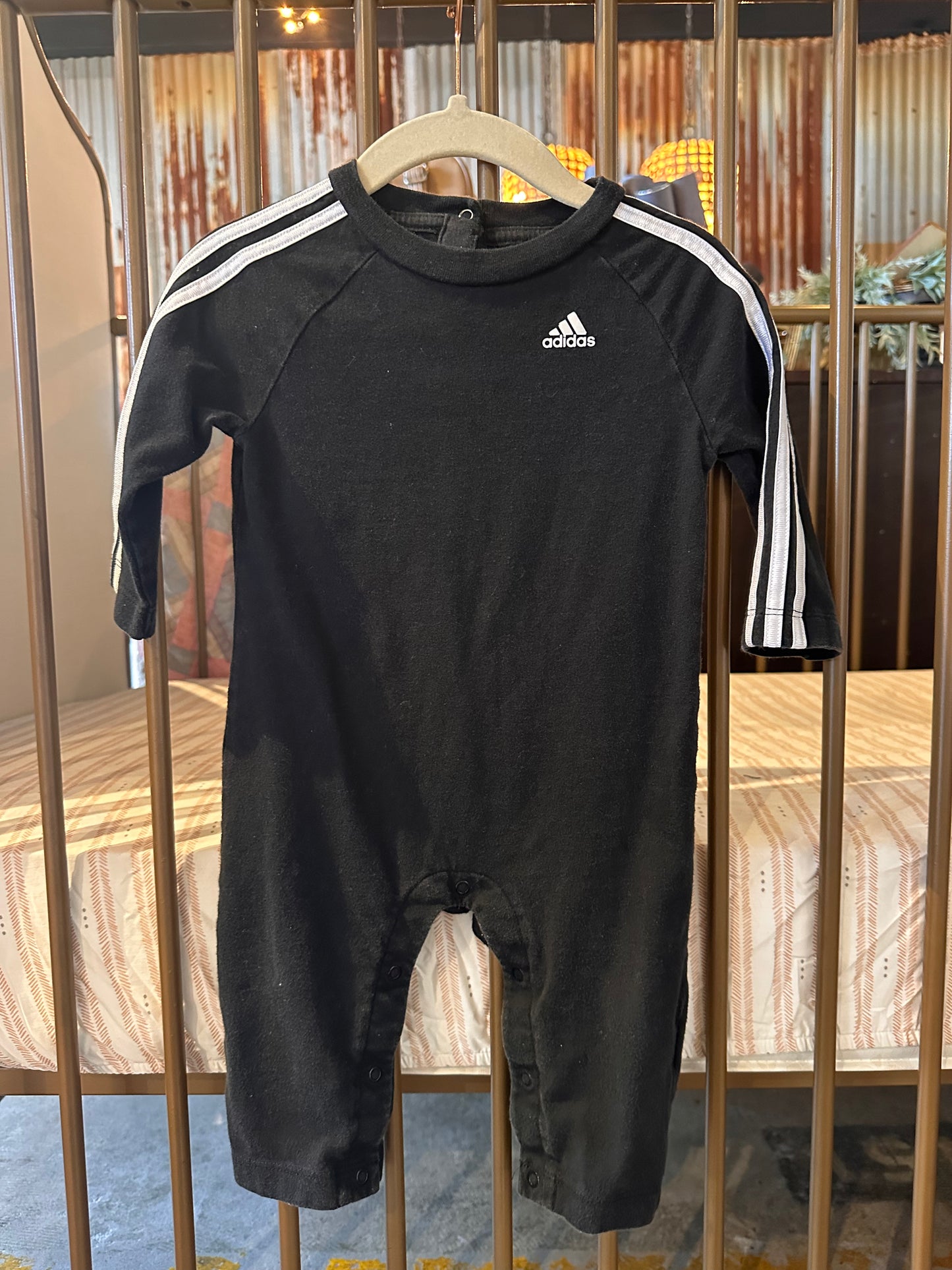 Adidas Black Jumpsuit