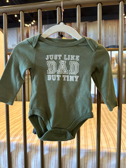 Baby Essentials "Just Like Dad But Tiny" 2-piece Outfit