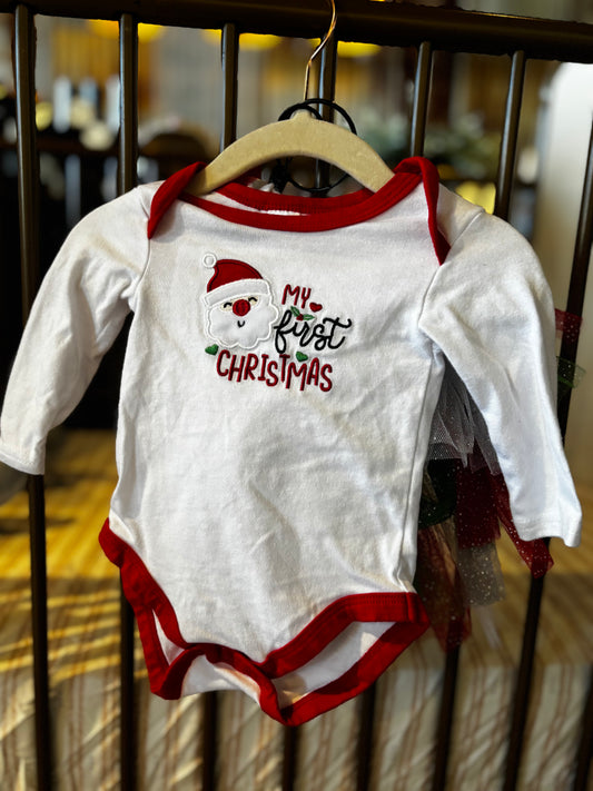 Baby Essentials "My First Christmas" Tutu Set