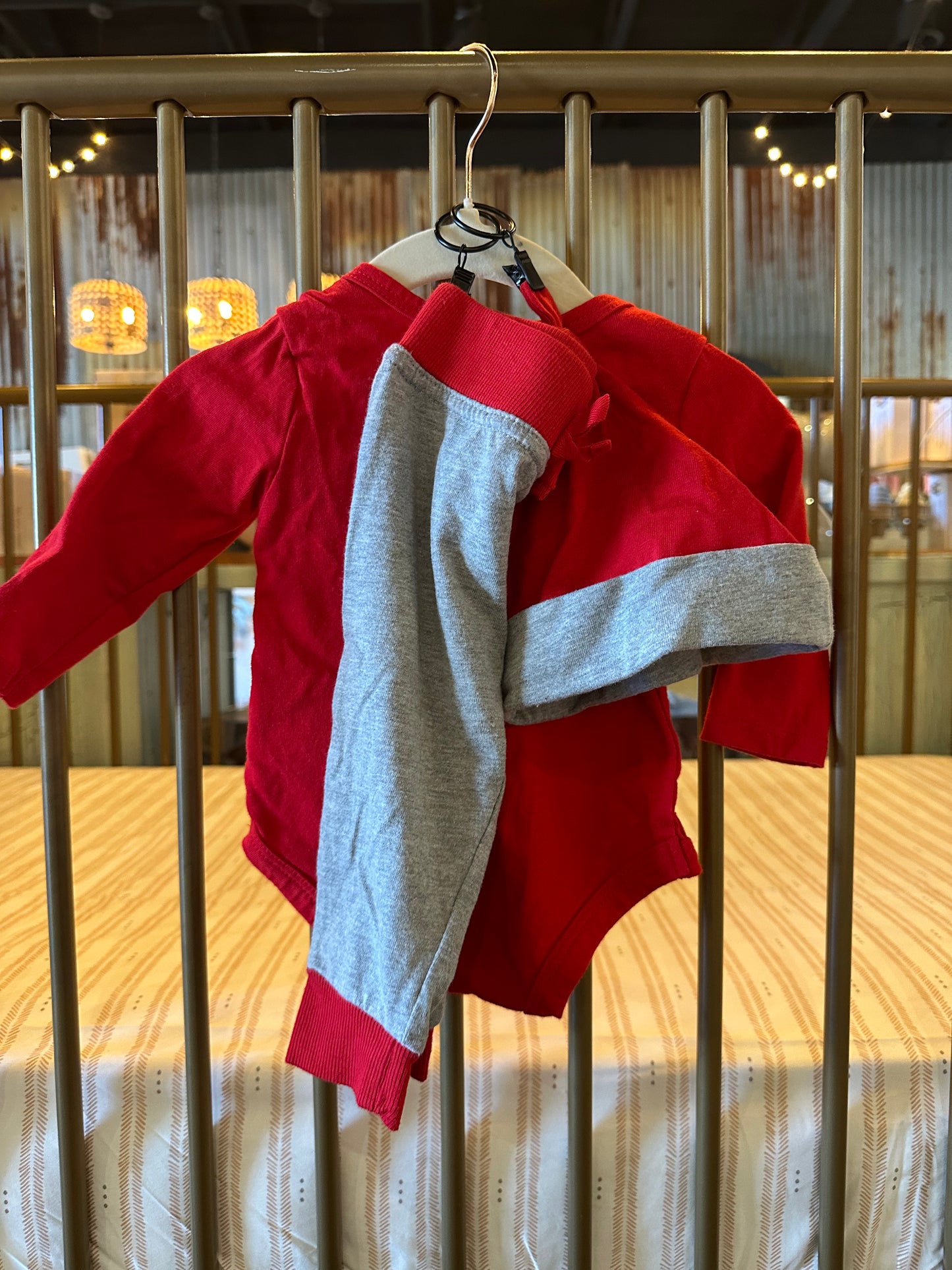 Baby Essentials Red "Mister Irresistible" 3-piece Outfit Set