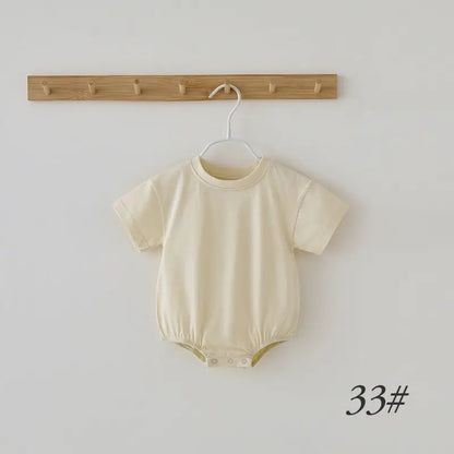 Cotton Short Sleeve Bodysuits