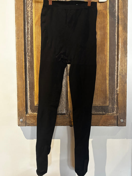Belly Bandit Black Footed Legging maternity pants