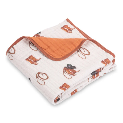 Better In Boots Muslin Quilt