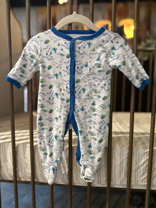 Blue & Green Button Up Sleeper