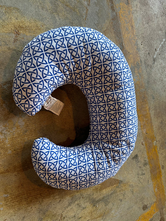Blue Nursing Pillow