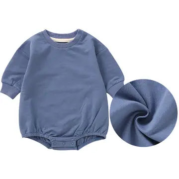 Cotton Long Sleeve Baby Bodysuit