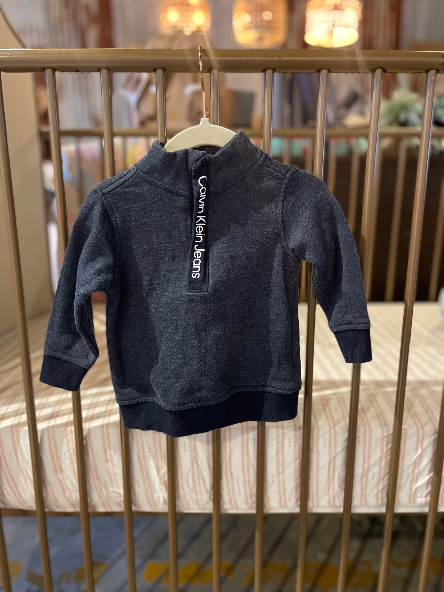 Calvin Klein Quarter Zip And Pants Set