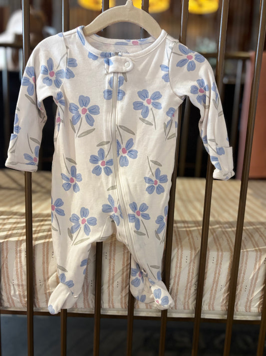 Carter's Blue Flower Sleeper