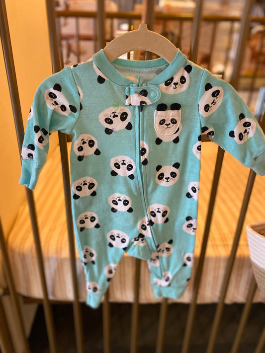 Carter's Blue Panda Bear Sleeper
