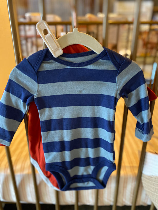 Carter's Blue & Red 2-piece Onesies