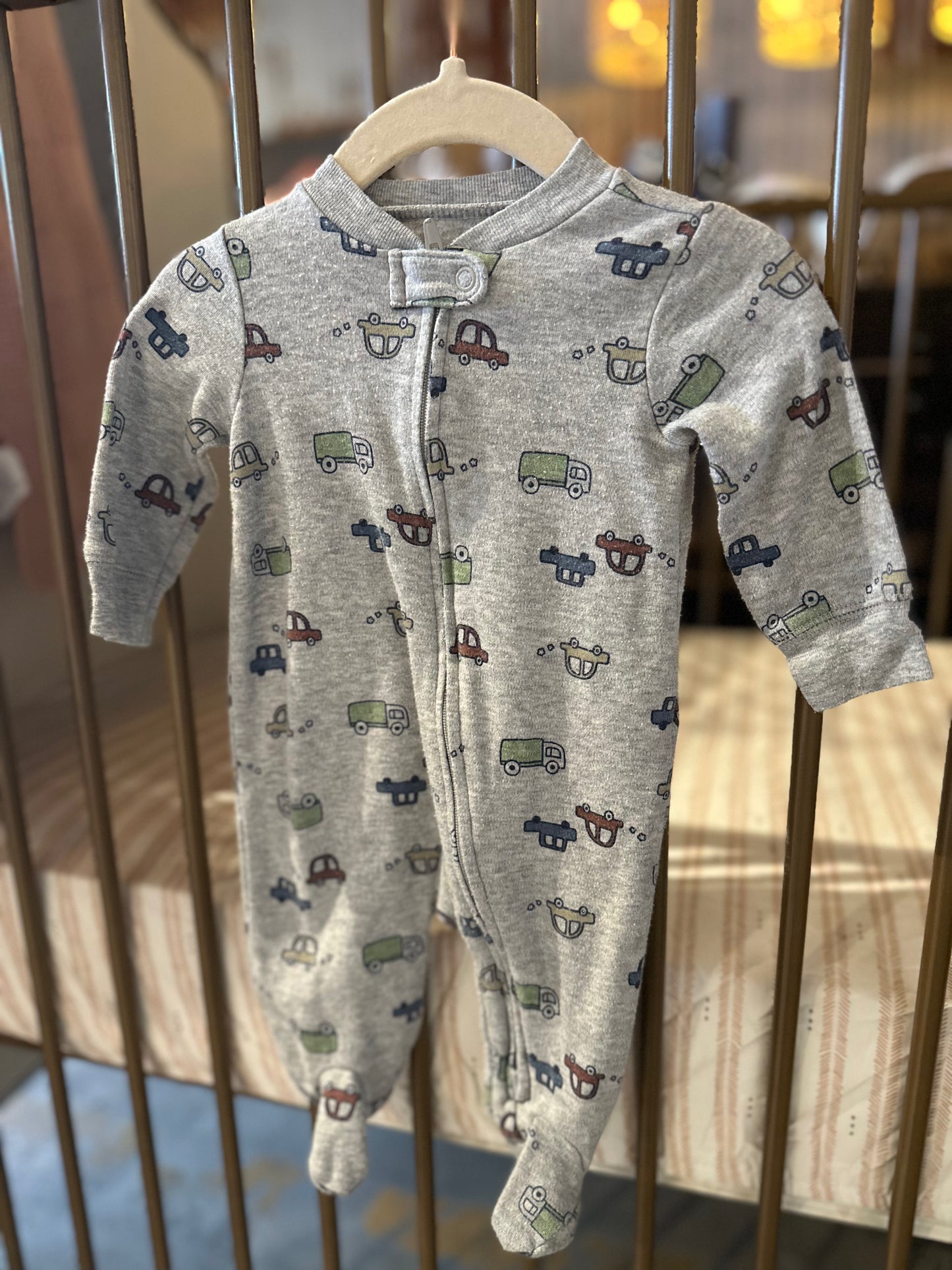 Carter's Busy Boy Gray Sleeper