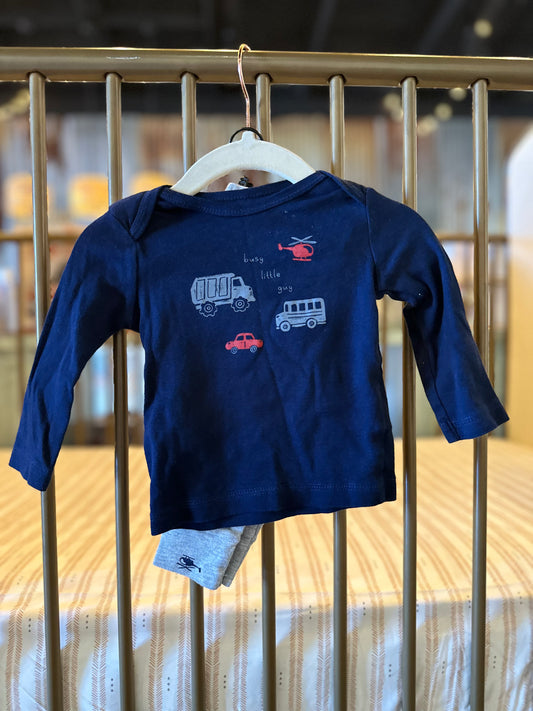Carter's "Busy Little Guy" 2-piece Outfit