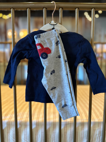 Carter's "Busy Little Guy" 2-piece Outfit