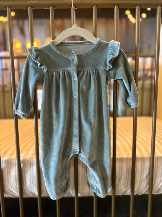 Carter's Frosty Blue Jumpsuit