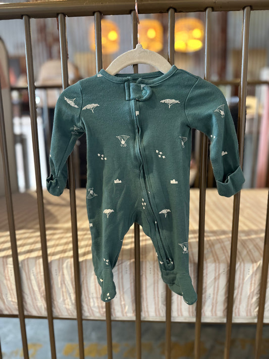 Carter's Green Prehistoric Sleeper