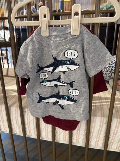Carter's Handsome Shark 2-piece