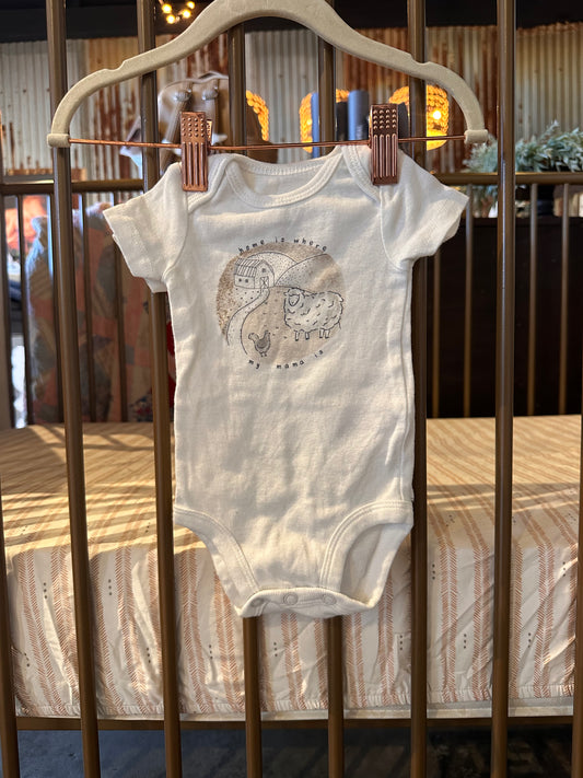 Carter's "Home Is Where My Mama Is" Farm Onesies