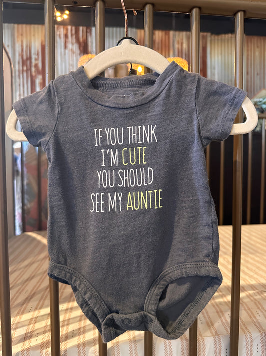 Carter's " If you think i'm cute..." 2-piece outfit