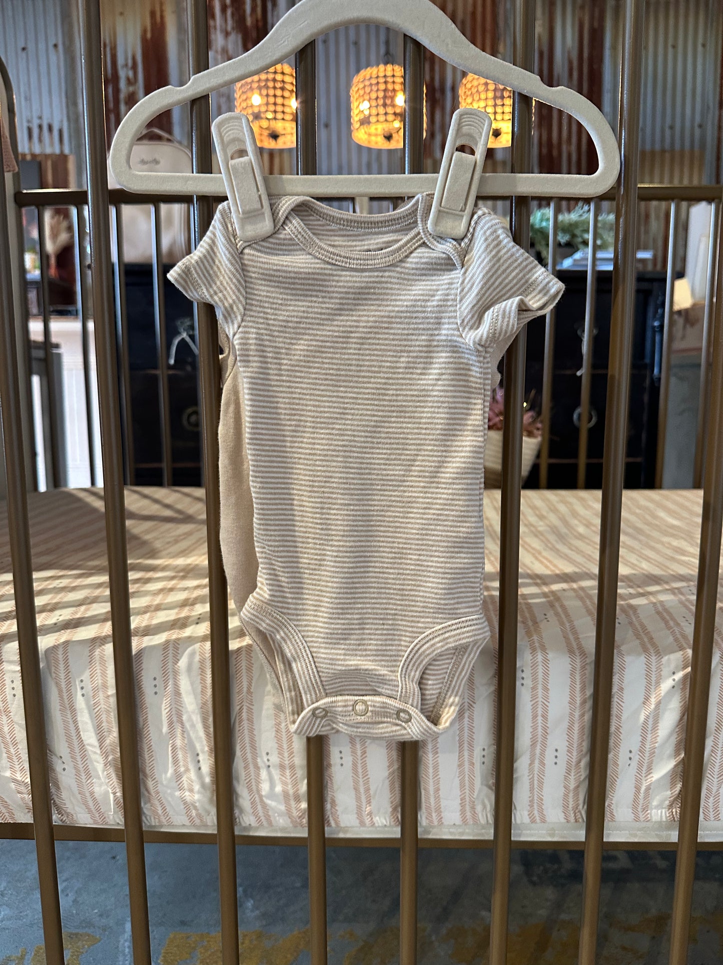 Carter's Light Brown With Stripes MT