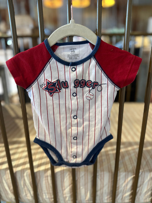 Carter's "Little Slugger" Onesie