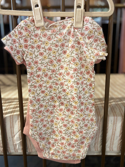 Carter's "Mama's Bestie" and Floral Onesie Set