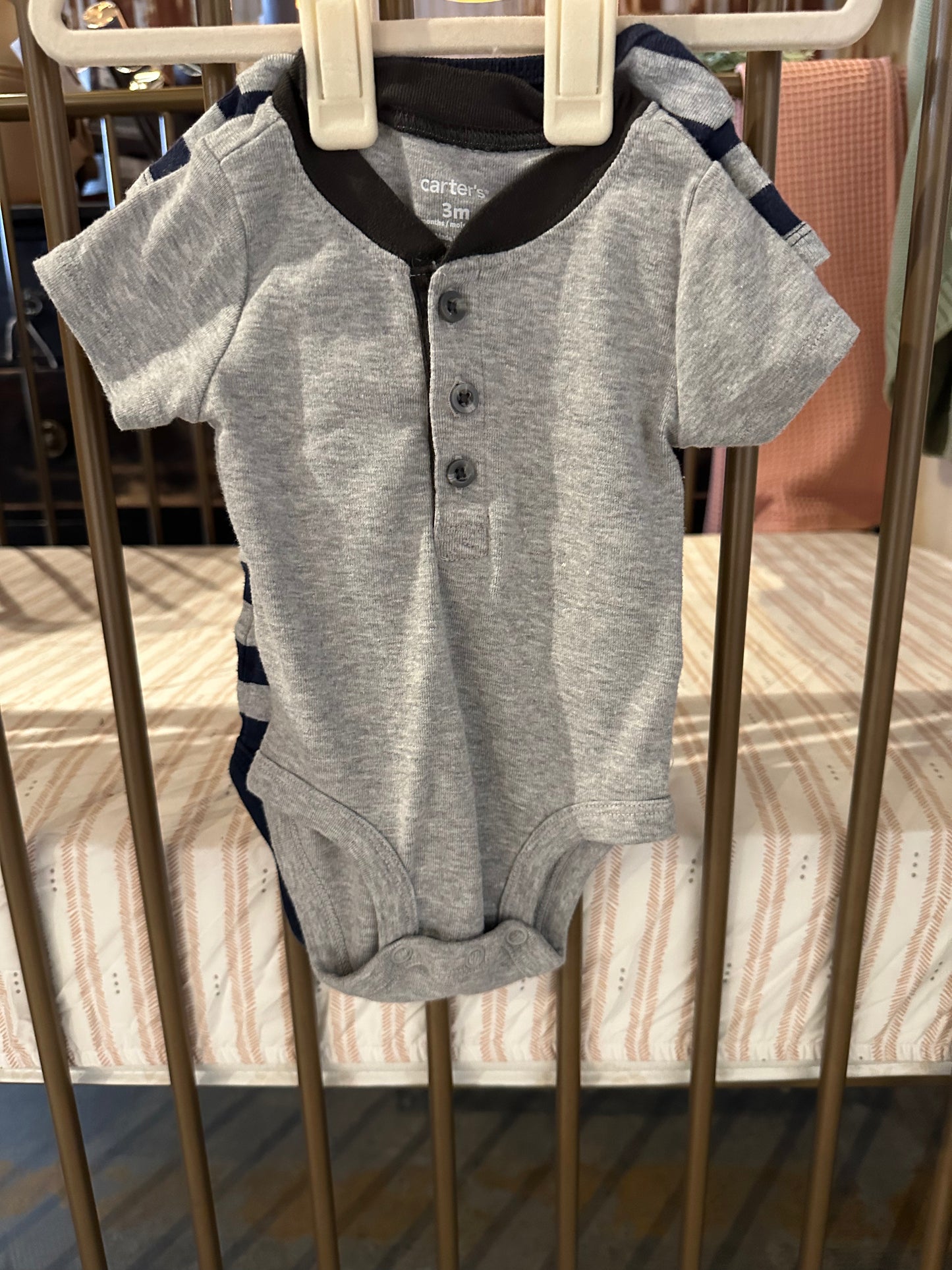 Carter's "Mommy's Little Peanut" Elephant 2-piece