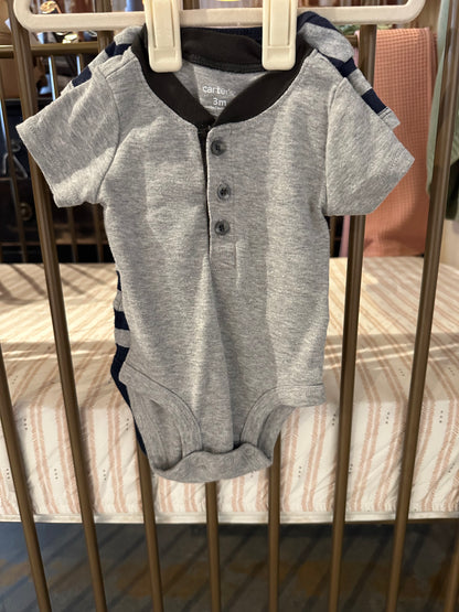 Carter's "Mommy's Little Peanut" Elephant 2-piece