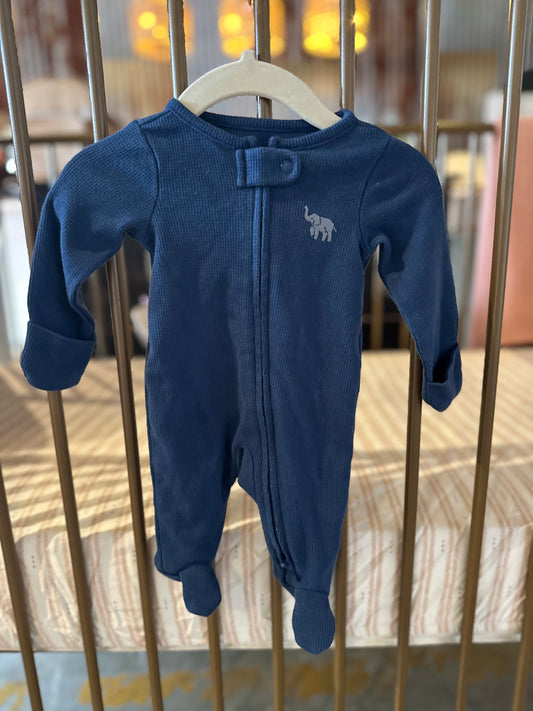 Carter's Navy Blue Elephant Sleeper