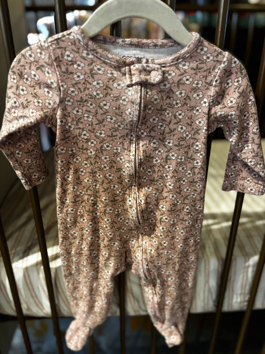 Carter's Pink Floral Sleeper
