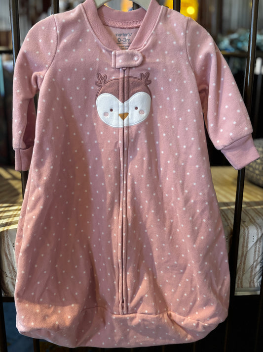 Carter's Pink Owl Sleep Sac