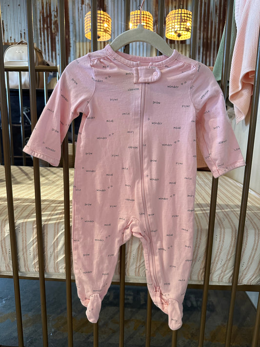 Carter's Pink Patterned Sleeper