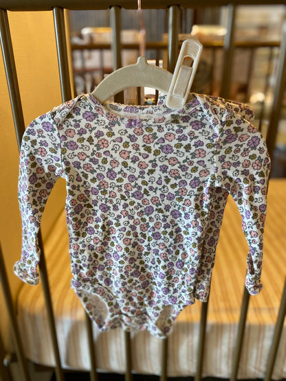 Carter's Purple Floral 2-piece Outfit