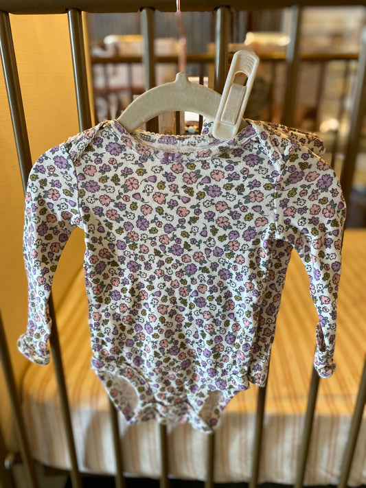 Carter's Purple Floral 2-piece Outfit
