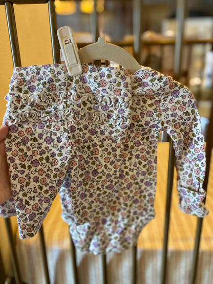 Carter's Purple Floral 2-piece Outfit