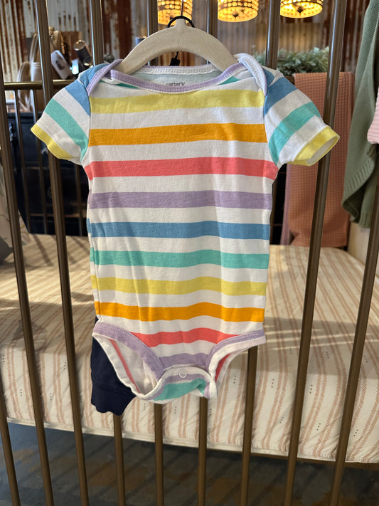 Carter's Rainbow Colors 2-piece Outfit